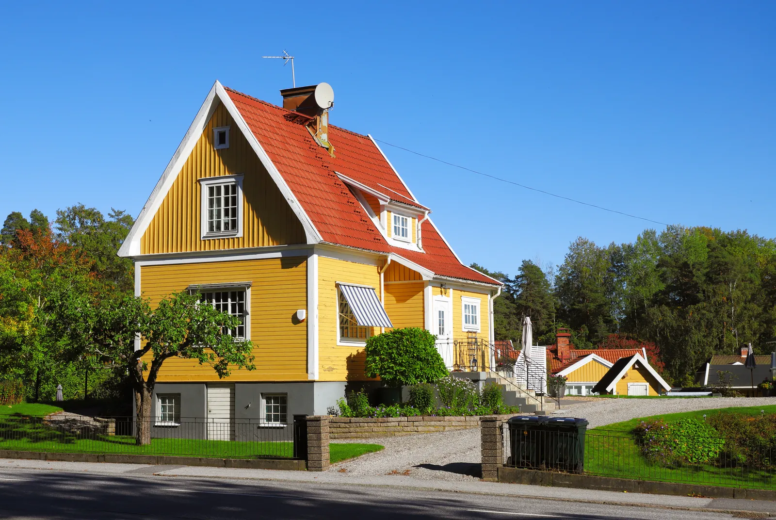 En villa med källare