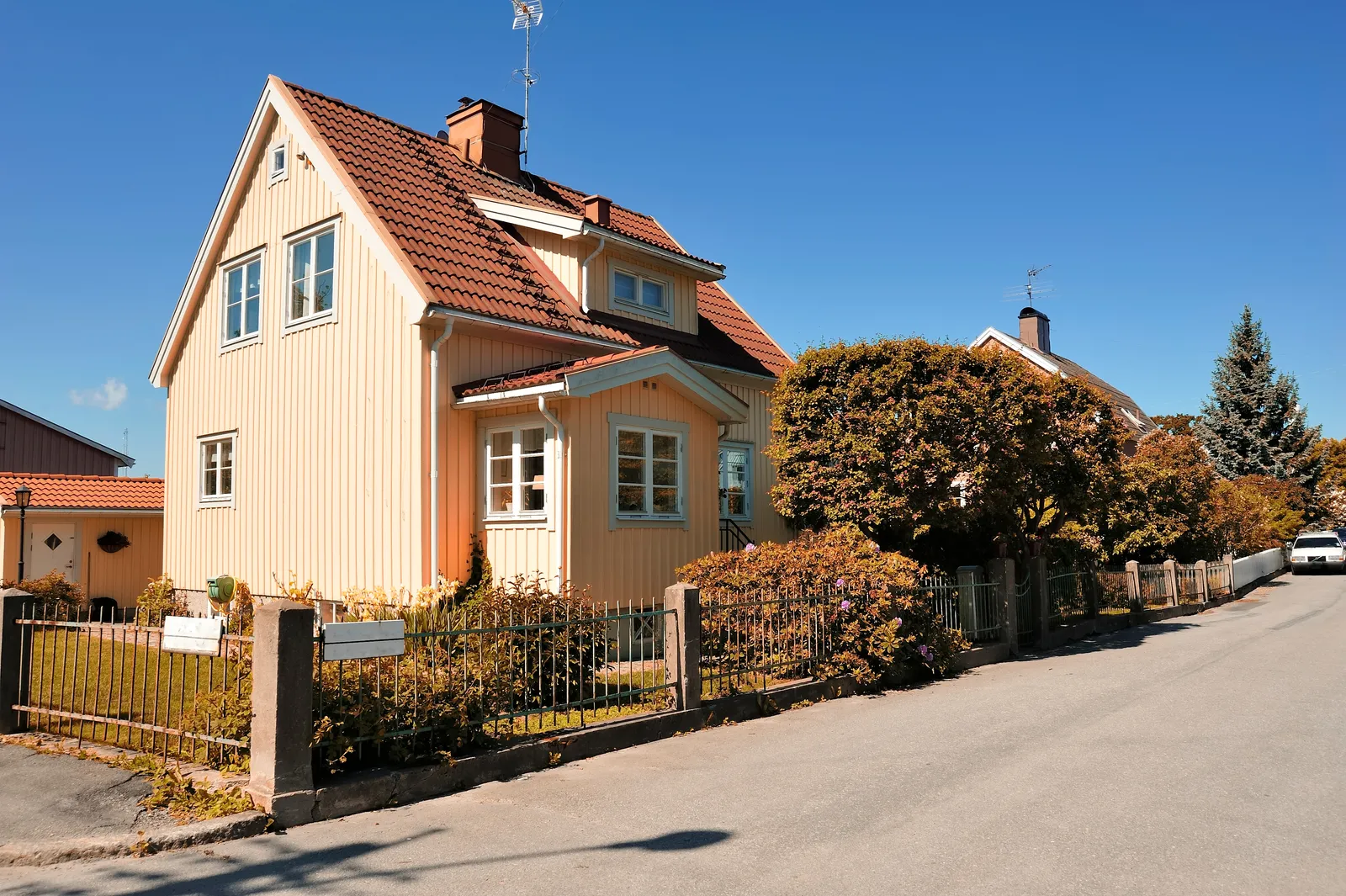 En villa i Mälarhöjden i Stockholm